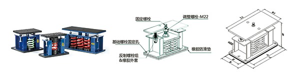 水泵SHM可调式弹簧减振器,满足设备使用